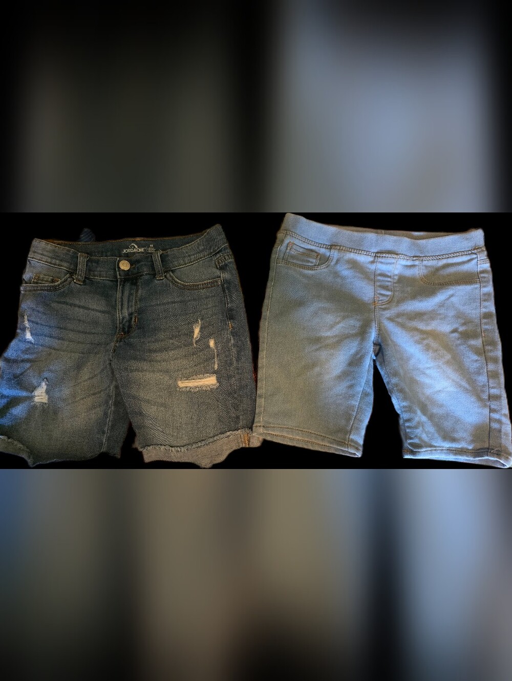 2 - Girls Size 10 Denim Shorts
